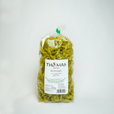 Spinat - Bandnudeln