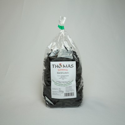 Sepia/Schwarze - Bandnudeln