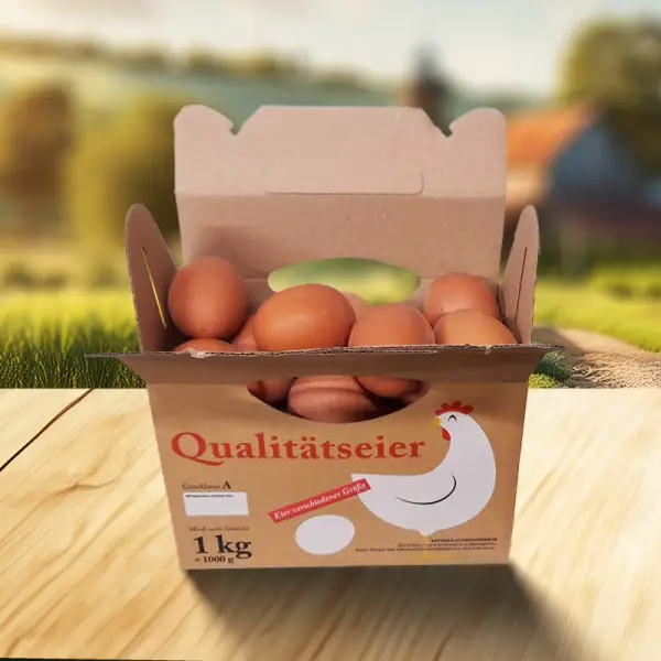 Eier aus Freilandhaltung