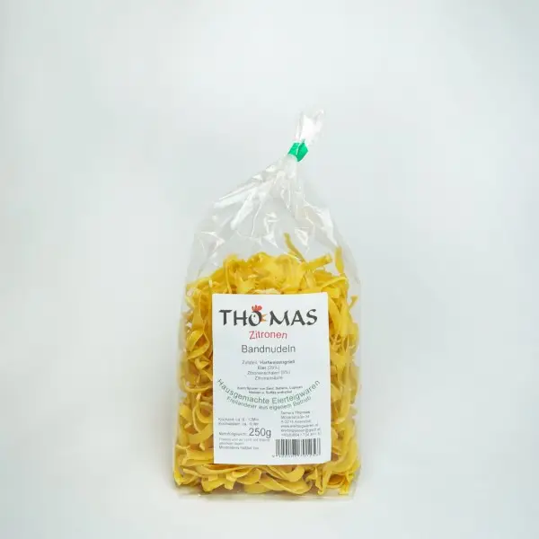 Zitronen - Bandnudeln