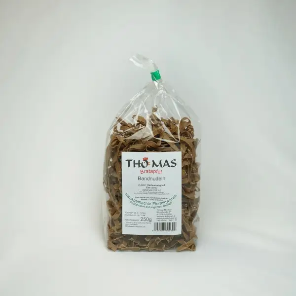 Bratapfel - Bandnudeln
