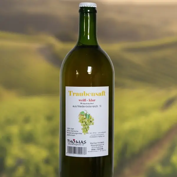 1l Traubensaft weiß