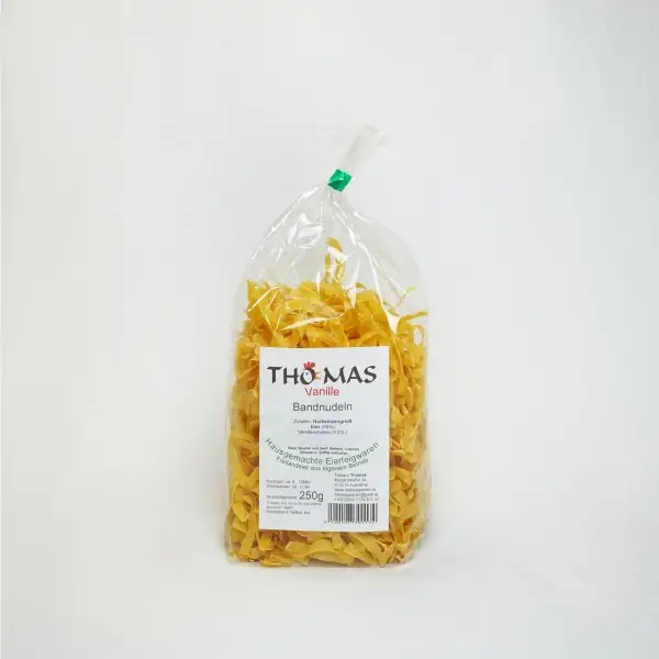 Vanille - Bandnudeln