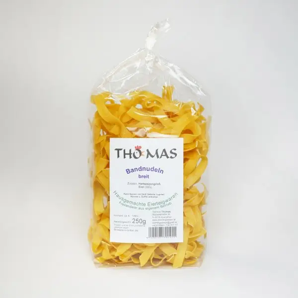 Bandnudeln breit